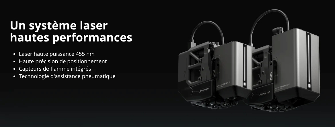 BAMBU LAB - KIT DE MISE À NIVEAU LASER (LASER UPGRADE KIT) - TAGin3D