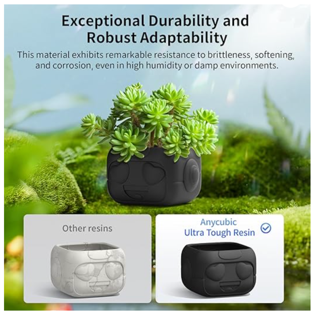 ANYCUBIC - TOUGH RESIN NOIR - 1KG