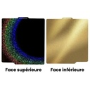 ZIFLEX - Plateau d'Impression pour Bambu Lab - PEY Stars & PEI Textured - 257 x 257 cm