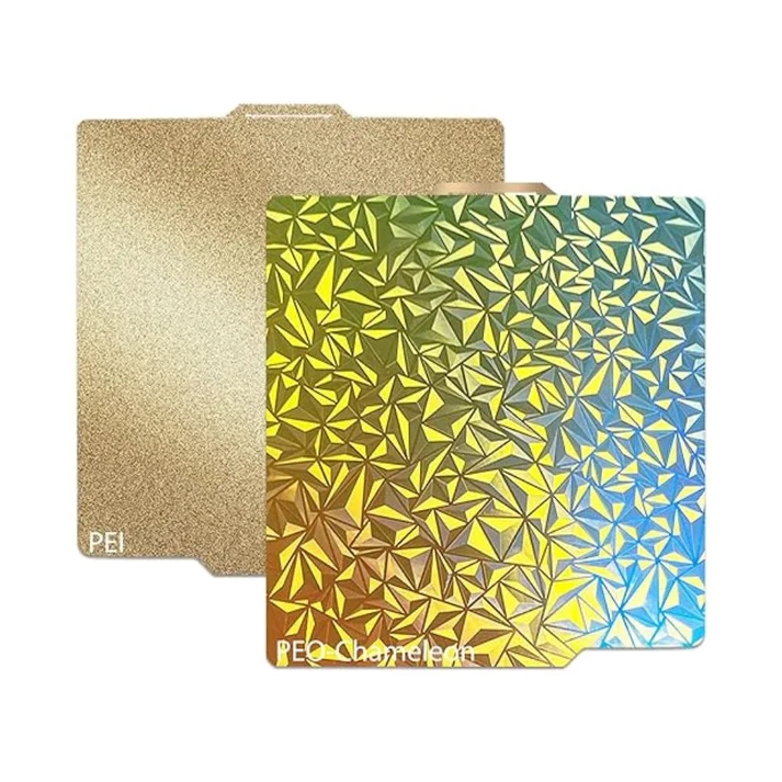 ZIFLEX - Plateau d'Impression pour Bambu Lab - PEO Cameleon & PEI Textured - 257 x 257 cm