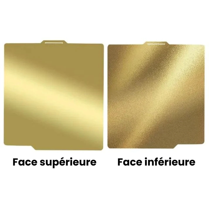 ZIFLEX - Plateau d'Impression pour Bambu Lab - PEI Smooth & PEI Textured - 257 x 257 cm