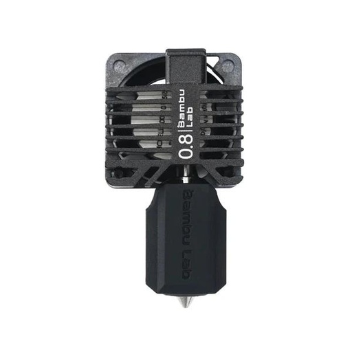 Bambu Lab – Série X1C (Tête d’extrusion complète buse Acier Trempé 0.8mm)