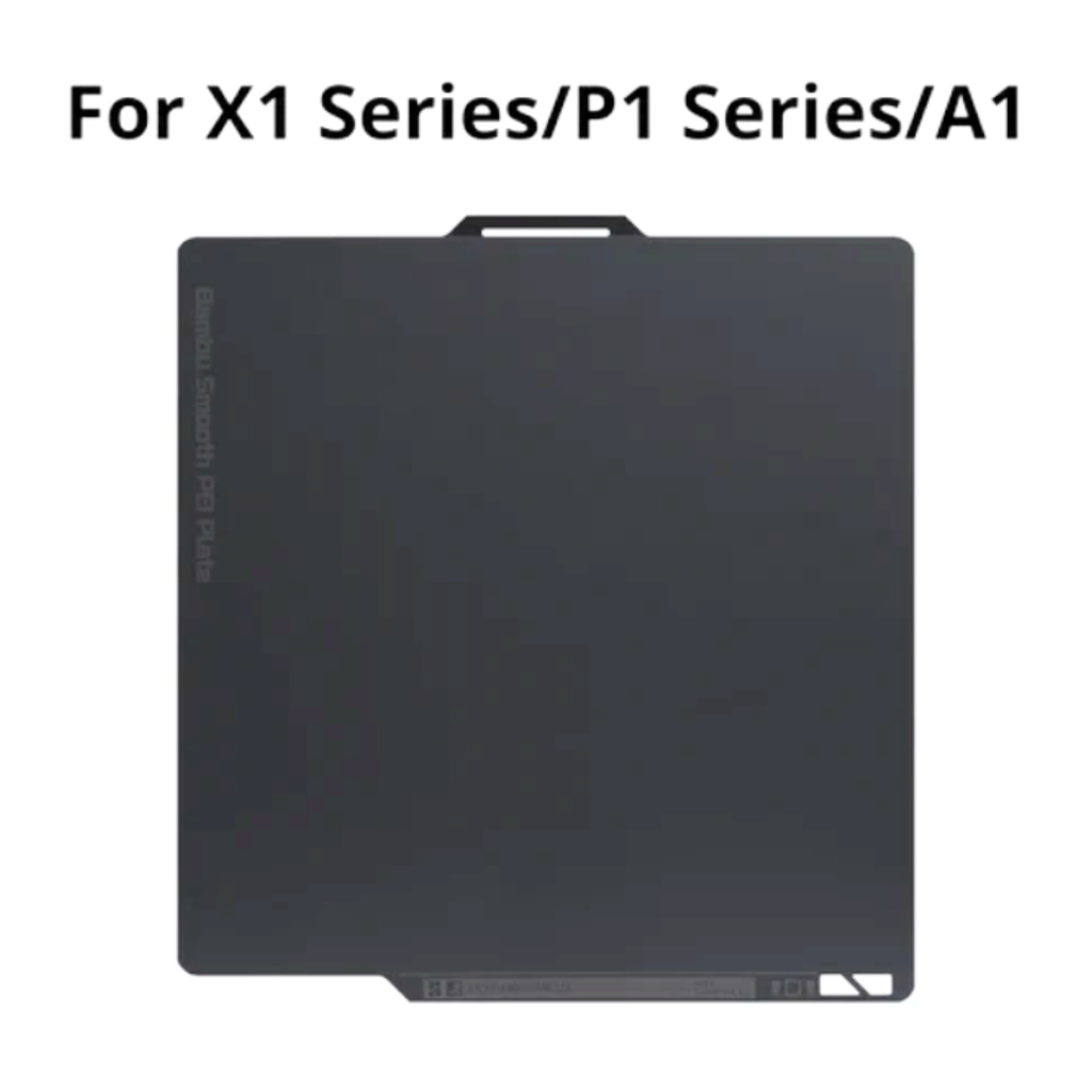 Bambu Lab - Plateau d'impression PEI Lisse - Série X1/Série P1/A1