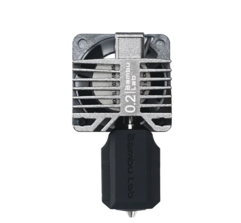 Bambu Lab - Série P1 - Tête d'Extrusion Complète Buse 0,2 mm en Acier