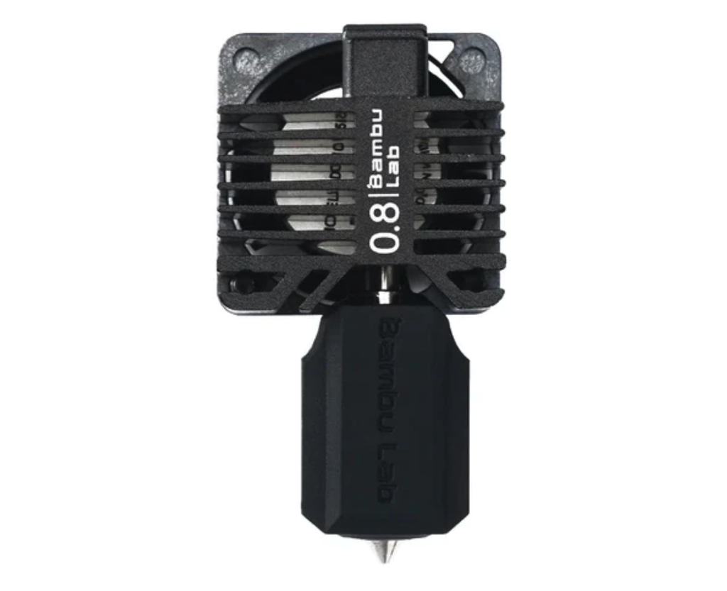 Bambu Lab - Série P1 - Tête d'Extrusion Complète Buse 0,8 mm en Acier Trempé