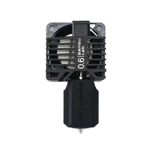 [PNAC00043] Bambu Lab – Série X1E - Tête d’extrusion complète buse 0,6 mm Acier Trempé