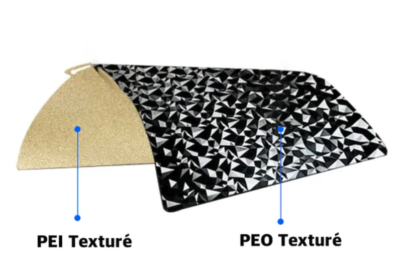 [PNAC00065] ZIFLEX - Plateau d'Impression pour Bambu Lab - PEO & PEI Textured - 257 x 257 mm